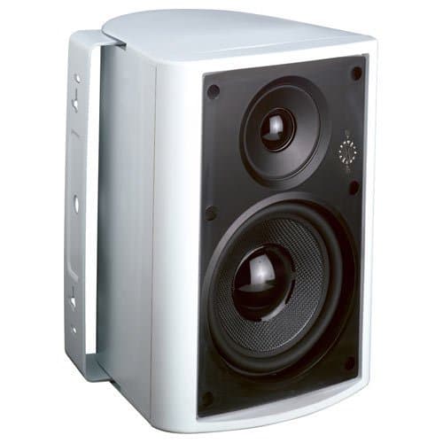 Endeavor 5.25 In. In/Outdoor Speaker 2-Way Poly Woofer, 70-100 Volt, 8 ohms (Single), White (IO-570-W)
