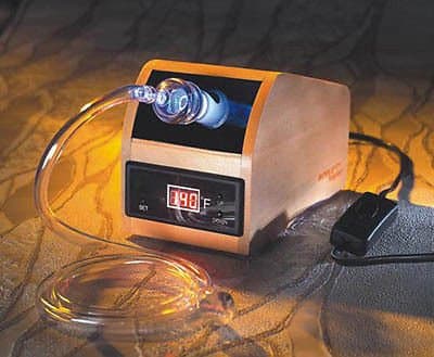 VP-100 Herbal & Aromatherapy Vaporizer Vapor Wooden Case Digital - New