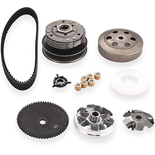 RedCap Clutch Kit 139QMB GY6 Engine 49cc Scooter 50cc Moped Variator Clutch 669 18 30 Belt Drive TaoTao Kazuma Roketa SUNL