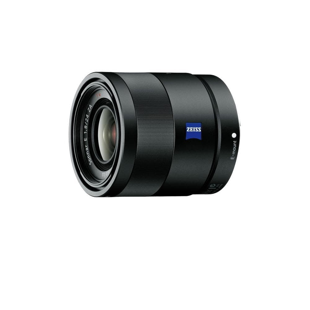 SEL24F18Z Sonnar T* E Mount - APS-C 24mm F1.8 Zeiss Prime Lens, Black