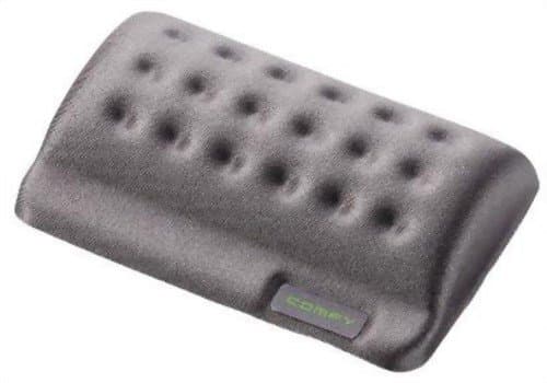 ELECOM Wrist Rest Comfy Short Type/Memory Foam/Ergonomic Design/Reduce Wrist Fatigue/GLAY MOH-013GY