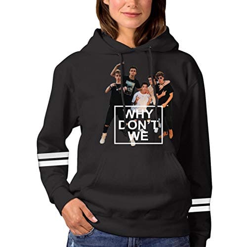 W-why_Dont-We Women's Hoodie Pullover Sweater Sweatshirt Hat Pouch Cotton Pocket Jacket