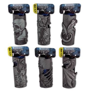 Mystic BIC Lighter CASE - ONE Cover with Design and Color Maybe Vary