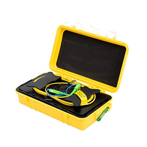 Komshine OTDR Launch Cable Box Length of 500 Meters Fiber Extension Line KOLC-SM-500M (FC/UPC-FC/UPC)