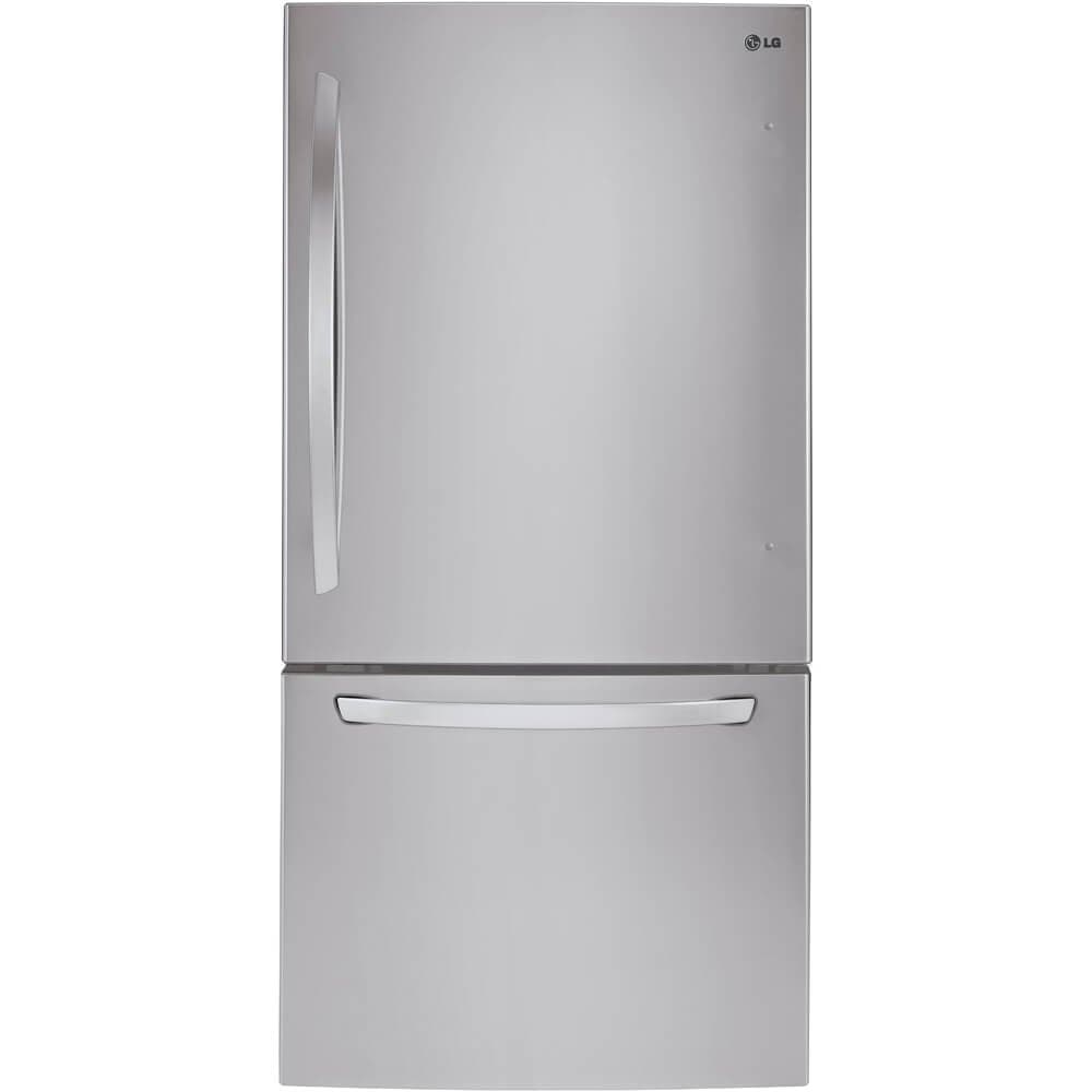 LDC24370ST | LG 33 23.8 cu. ft. Bottom Freezer Refrigerator - Stainless Steel