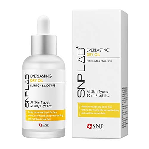 SNP Lab+ - Everlasting Moisture Ampoule - Facial & Skin Serum with Maximum Hydration for All Dry Skin Types - 30ml - for Mom, Girlfriend, Wife, Her, Women