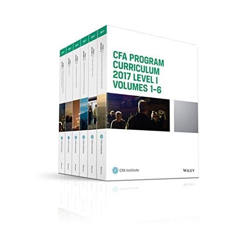 CFA Program Curriculum 2017, Level 1