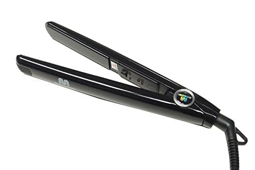 Matsuzaki Mini Black Color Travel Flat Iron with FREE Silicon Clip Pin