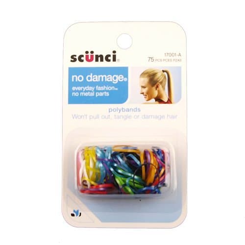 75PK MINI POLYBANDS-E BRIGHT