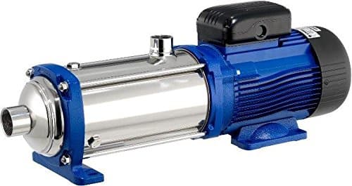 GOULDS WATER TECHNOLOGY 10HM03N22T6PBQE Threaded Horizontal Multistage Centrifugal Electric Pump, Carbon-SilCar-EPDM Seal, 3 hp, 3 Stage, 3 Phase, 60 Hz, 208-230/460V