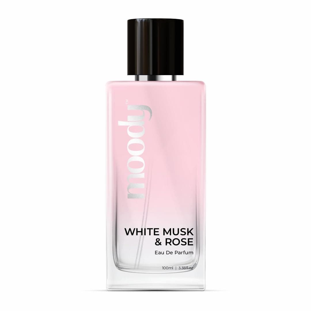 Premium White Musk & Rose Fruity & Floral Perfume for Women | Long Lasting Scent Upto 8 Hours | Luxurious EDP Fragrance with 20% Perfume Oil, 100ml