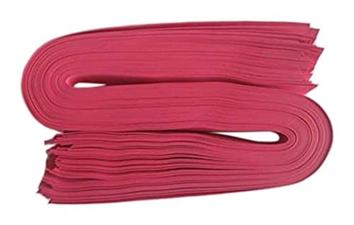 Disposable Polyisoprene Tourniquet 1" x 18" Latex-Free Flat Cut - Pink - 1000 Pieces