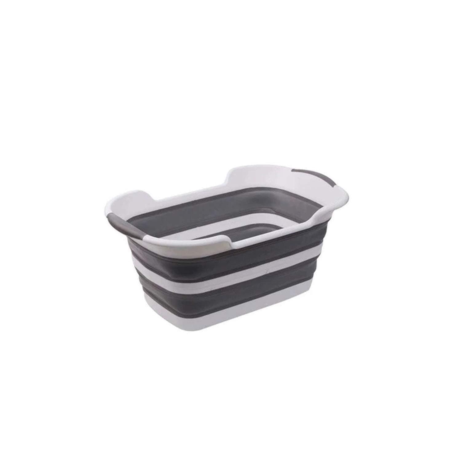 Foldable Multifunction Collapsible Plastic Platic Pet Bath Tub (Grey)