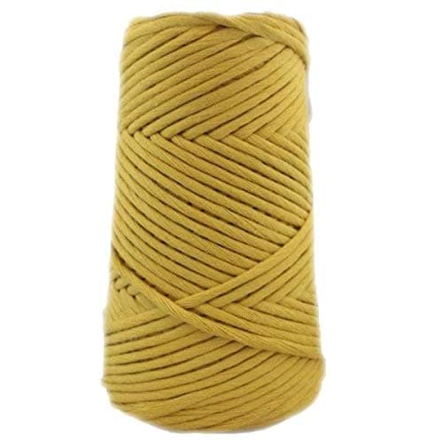 GANXXET Organic Combed Cotton Cone 4MM - Weaving Cotton Cone, Crochet Cotton Cone, Macrame Cotton Cone (Pistachio)