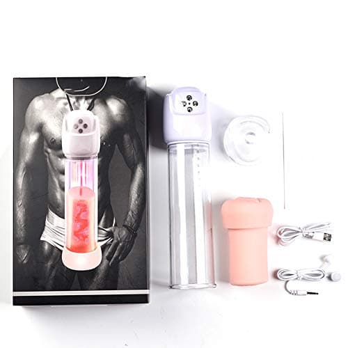 Tight Design Pennis Pumps for Enlargement，Enlargement Device for Men，Endurance Exerciser Effective Bigger Handheld for Man Silicone Massage