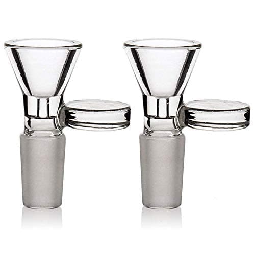 marriarics 14mm Glass Bowls 2Pcs Handmade