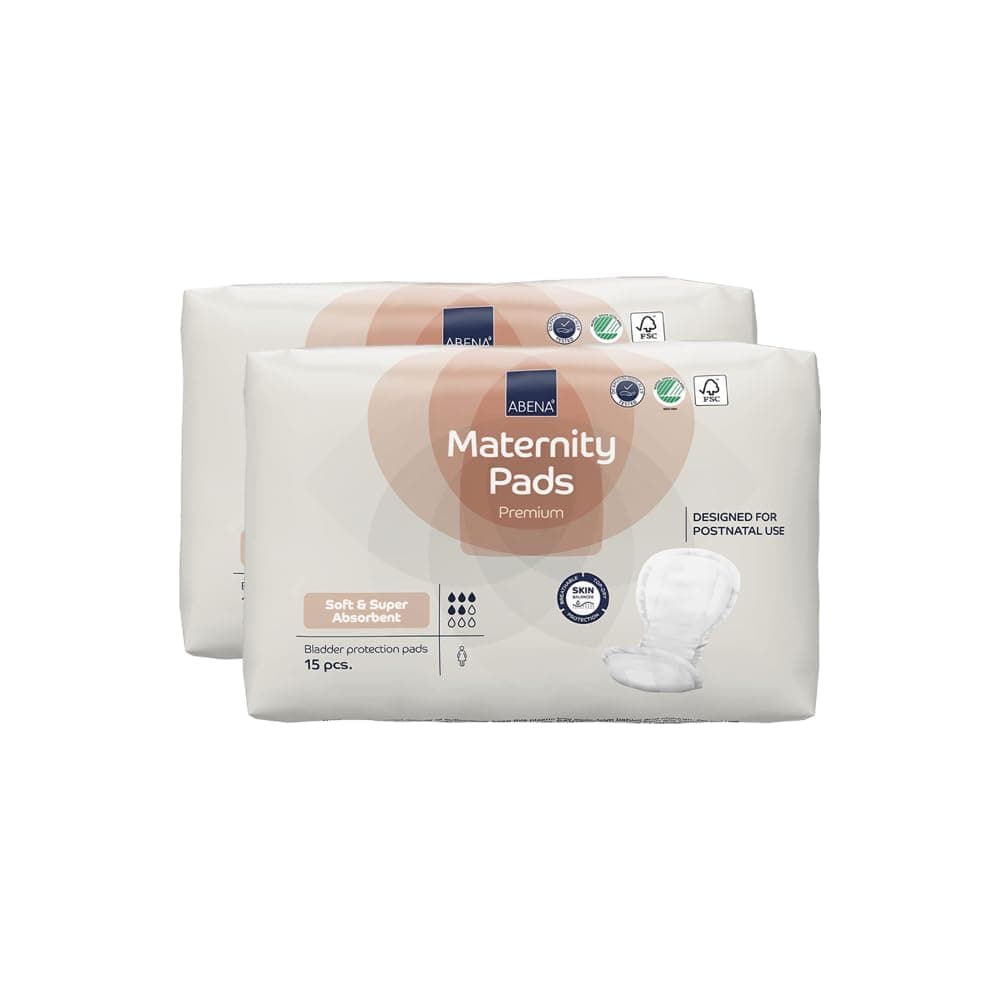 Premium Maternity Pads for Women Super Absorption, Soft Disposable Pads, Breathable and Skin Friendly for After-Delivery Incontinence, Postpartum Essentials, Maternity Pads After Birth, 30 Count