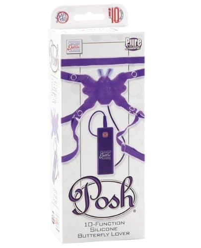 Posh Silicone Butterfly Lover - 10 Function Purple