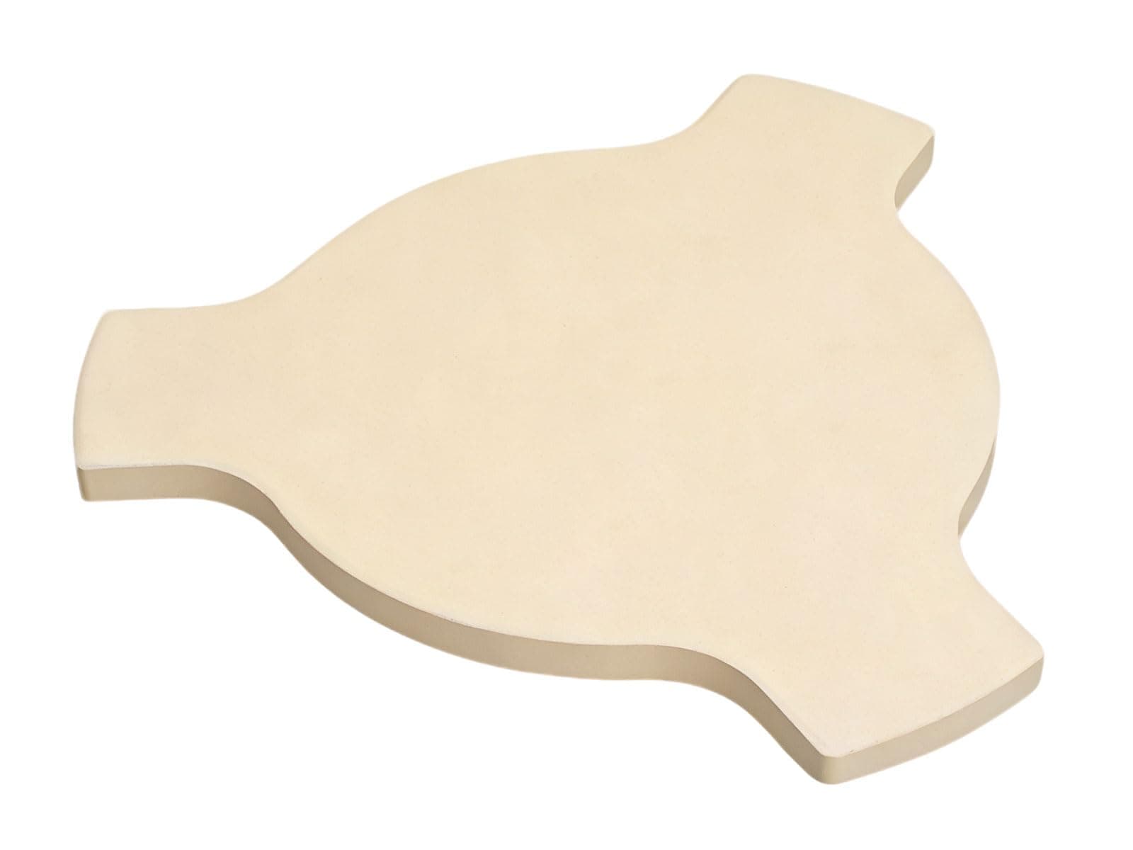 Smoking' Stone Heat Deflector for Large Big Green Egg and Char-Griller 6201, Heavy Duty Ceramic Pizza Stone for Char-Griller AKORN Kamado Models 06620,16620, 26720, 56720 and 6520,17 1/2-inch