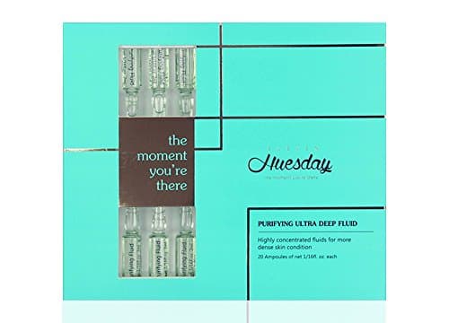 Eleven Huesday Purifying Ultra Deep Fluid for Calming Trouble Skin and Acne with Tea tree & Houttuynia cordata - 2mlx20 vials
