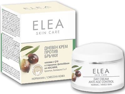 Anti-wrinkle Day Cream with Q10 (Normal to Mixed Skin)"Elea Skin Care" 50 Ml