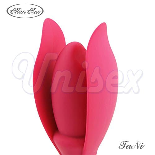 Maxade(TM) Waterproof 10 Modes Rechargeable Silicone G-S pot Tri-Points Stimulating Paddle Se x Vi bra tor for Women