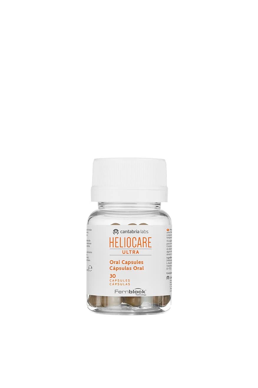 Heliocare® Ultra Capsules (30 Capsules) Sun Protection Supplements | Extra Protective Skin Care Boost - Increase Resistance to Sun Damage | Protects Against UVA, UVB, Visible and Infrared Hazards