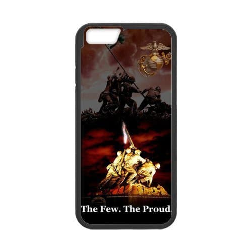 Us Marine Corps U.s.army the Few.the Proud Iphone 6 4.7" (Laser Technology) Durable and Lightweight Cover Case
