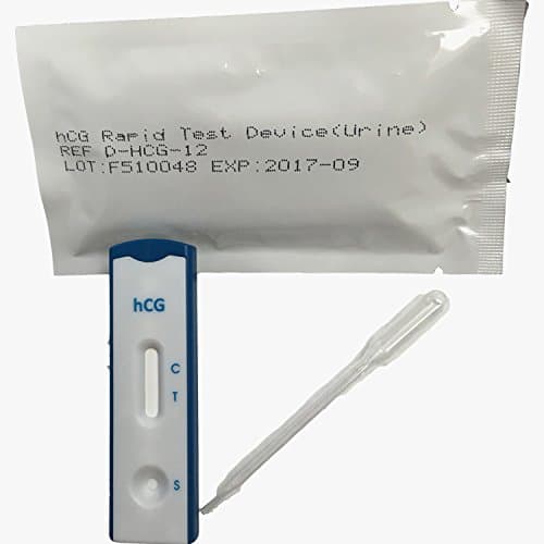 100 FDA Approved One Step HCG Urine Pregnancy Test, Cassette Style