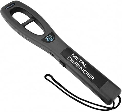 Handheld Security Metal Detector Wand Scanner High Sensitivity LED Indicators