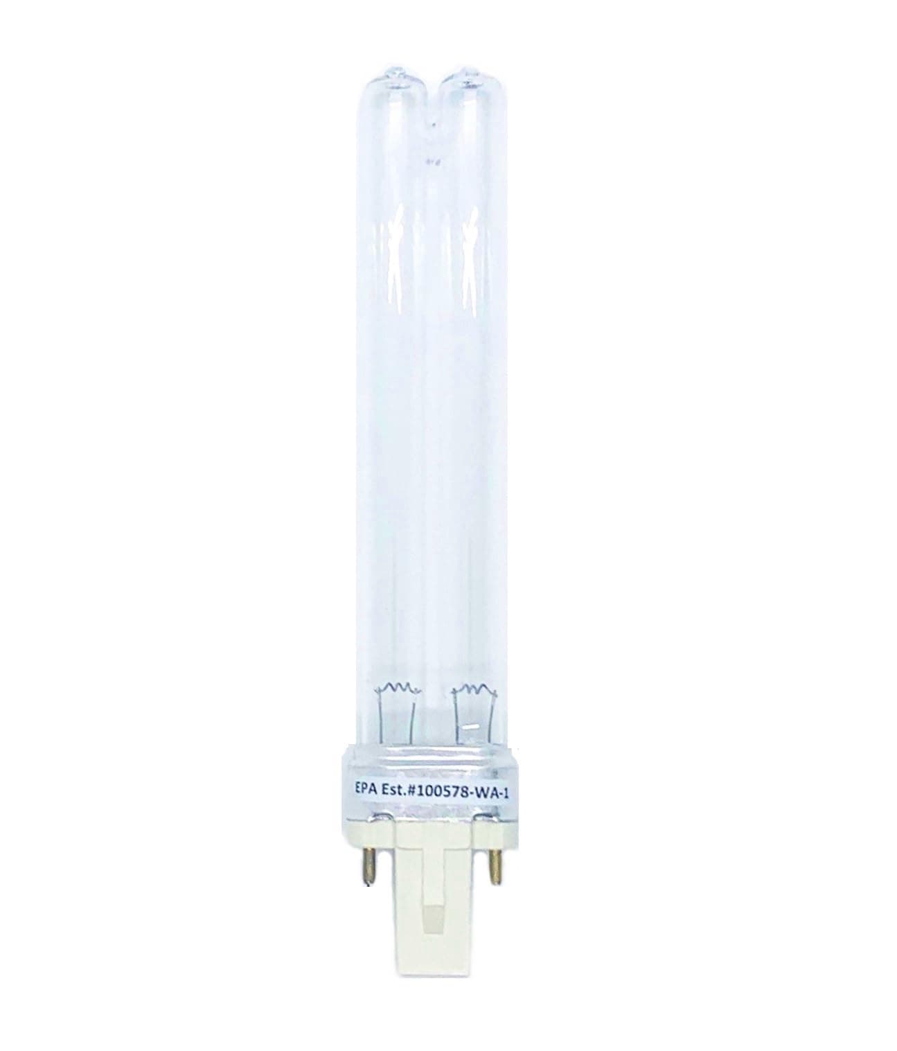 Anyray 1-Bulb PL-S9W/TUV - 9W UV Plug-in - Compact Germicidal Lamp - G23 Base
