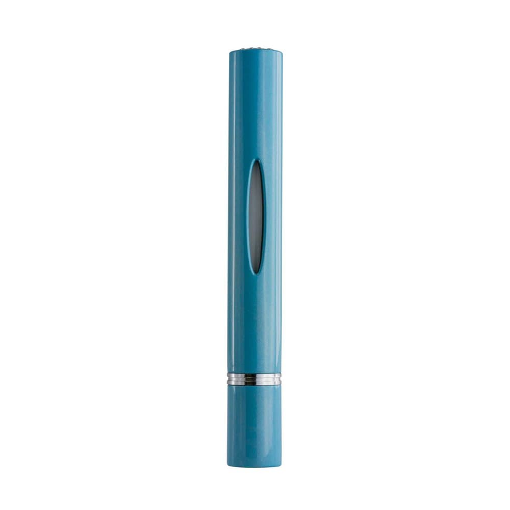 Caseti Katie Shiny Turquoise Travel Perfume Atomizer with Swarovski Crystals