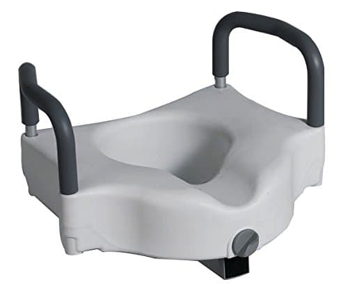 SOUMAO Old toilet with grab bars to help control high Toilets increased pad