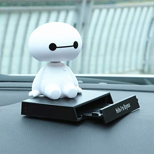 Ezip Ford Ikon Bobblehead Doll Toy Car Dashboard Accessories (White)
