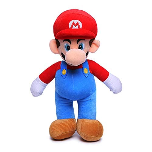 XEMI Super Mario Plush Toys,Mario All Star Collection 10" red Small (Mario)