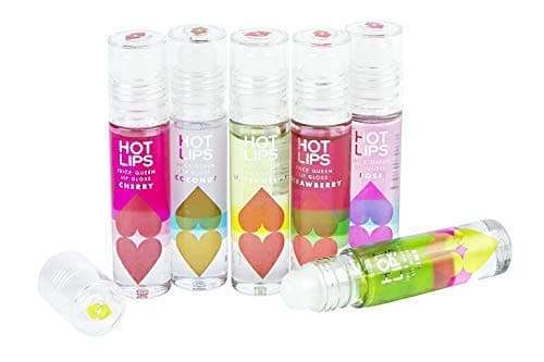 Hot Lips Juice Queen Flavoured Lip Gloss Six 6 Pieces