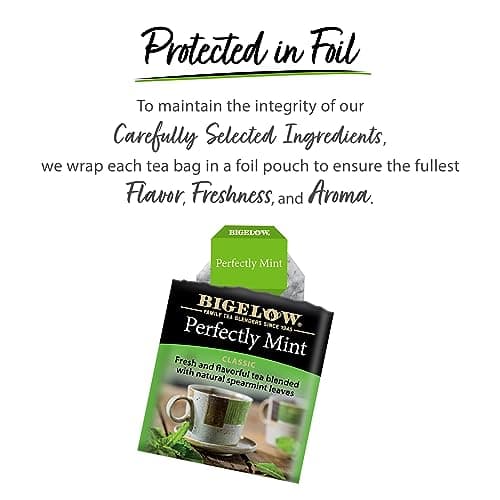 Bigelow Tea Black Tea 6 Flavor Variety Pack, Caffeinated 20 Count (Pack of 6), 120 Total Tea Bags