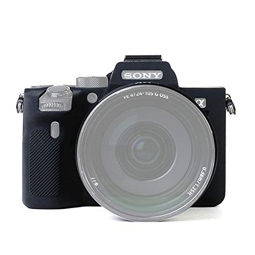 STSEETOP Sony A7RIV Case, Professional Silicone Rubber Camera Case Cover Detachable Protective for A7rIV ILCE-7RIV A7R4 (Black)