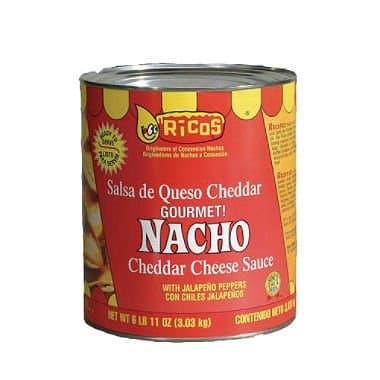 Ricos Salsa de Queso Cheddar Nacho (6.11 Pounds)