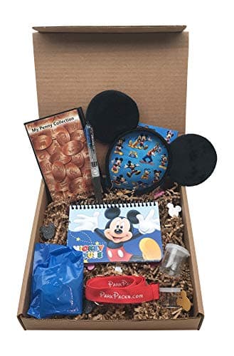 Mickey and Minnie Disney World Vacation Gift Set with Essential Park Accessories