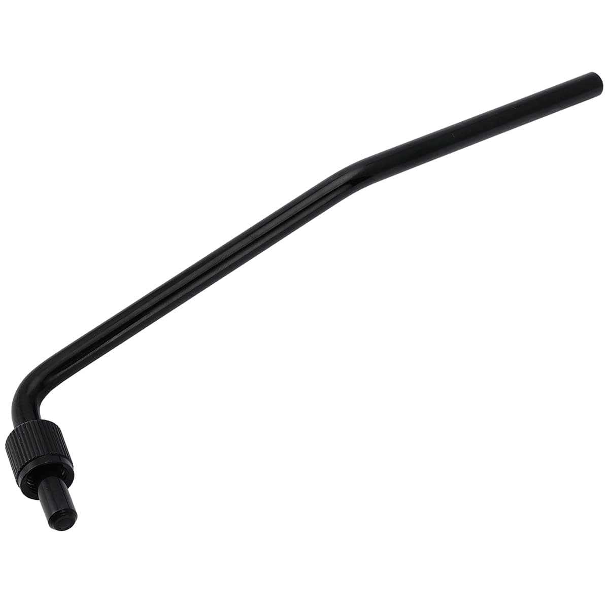 Pro 6mm Collared Steel Tremolo Arm Whammy Bar Vibrato Arm for Floyd Rose Double Locking Tremolo Bridge Electric Guitar, Black