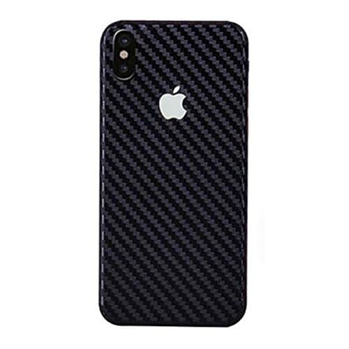 EiZiTEK Back Protection Film for Apple iPhone Xs, X, Scratch Proof, Wireless Charging Compatible, Translucent, 2 Pack