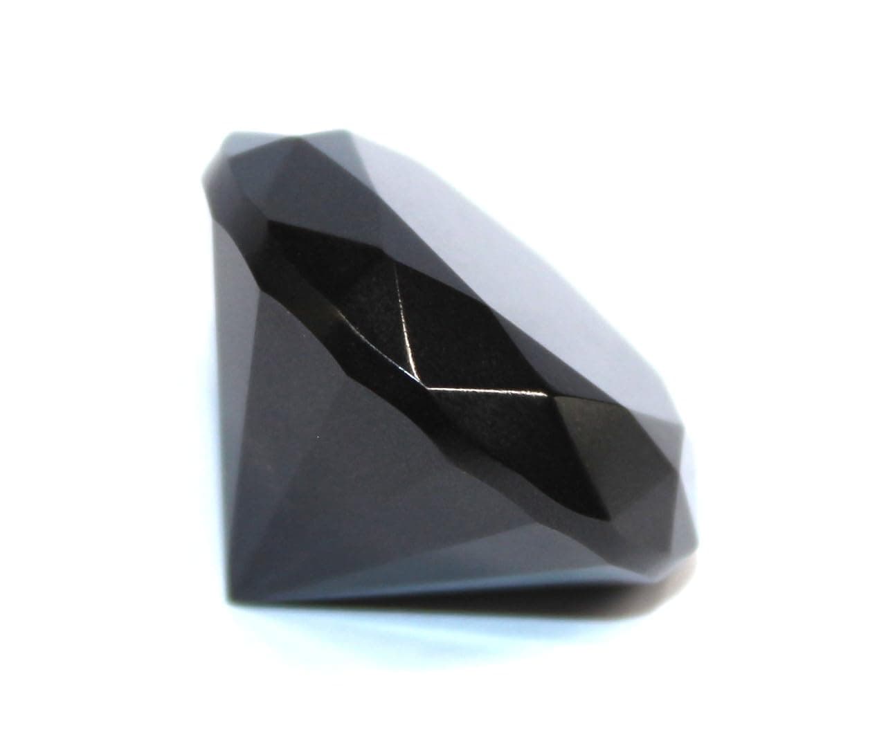 Jet Black Agate Crystal Diamond Pranic Healing Gemstone dis-integrator Cleasing Divine Spiritual Reiki Healing