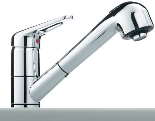 Franke115.0029.709 Chrome Finish Kitchen Tap with A Pull Out Spout - Grey (1-Piece)