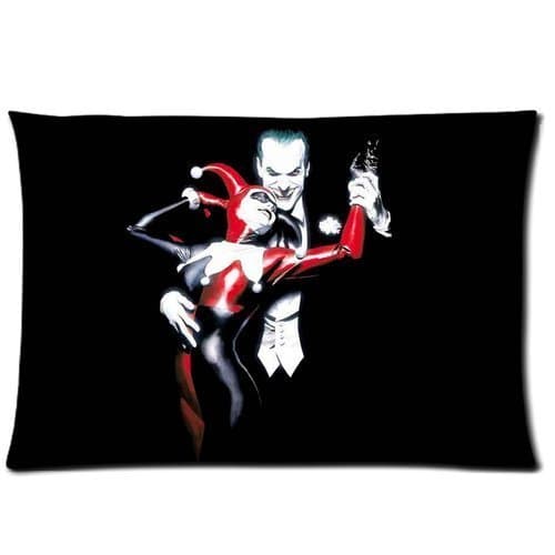 Wowarts Custom Dancing with Harley Quinn Zippered Pillow Case 20x30 (Twin Sides Print)