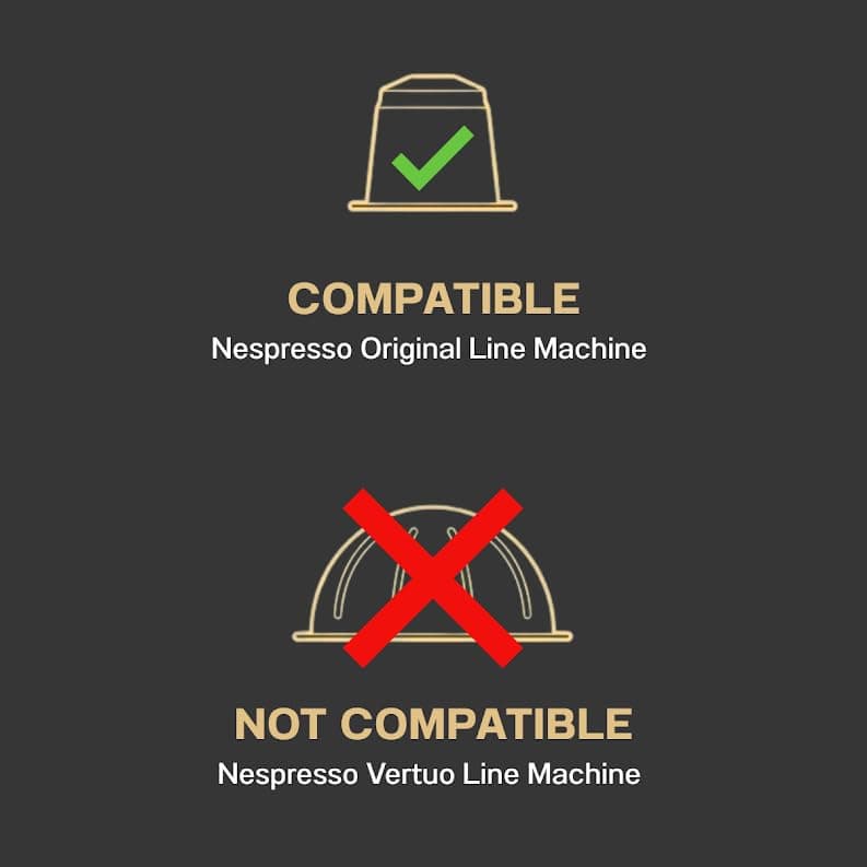 REAL COFFEE Mixed Variety Pack for Nespresso | 100 Test Winning Aluminum Capsules | 9 Distinctive Italian Flavors | 100% Nespresso Compatible Pods