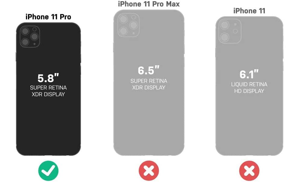 Commuter Series Case for iPhone 11 Pro (Only) - Retail Packaging - Cosmic Ray