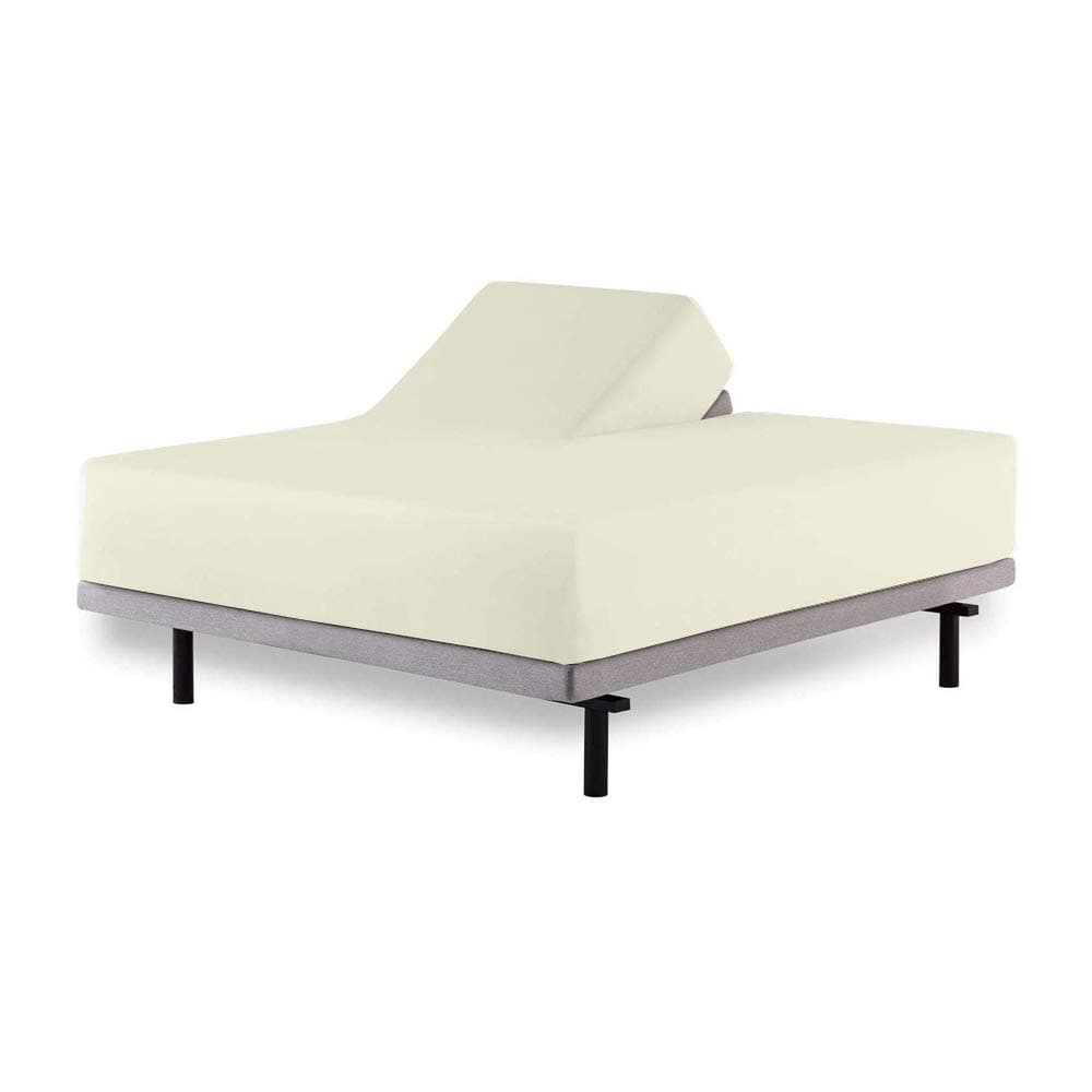 Top Split King Sheets Sets for Adjustable beds34" Split Top King Sheets Ivory