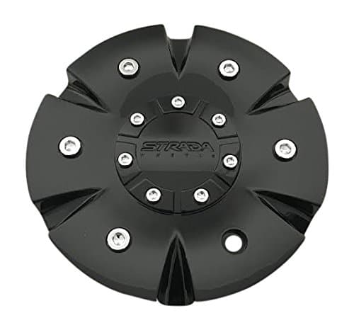 Strada Denaro S12 61702295F-2 Black Wheel Center Cap
