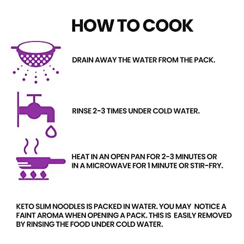 Eat Water Keto Slim Shirataki Noodles (Pack of 15 x 270g) Organic Konjac Flour & Oats Noodles, Zero Carb, Low Calorie, Gluten, Fat & Sugar Free, Vegan High Fibre Ready to Eat, Paleo Diet Friendly